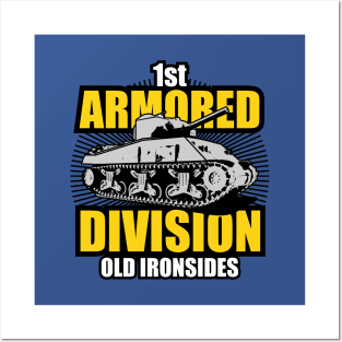 1st Armored Division Posters and Art